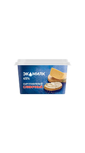 Сыр плавленый Экомилк сливочный 45% 350г
