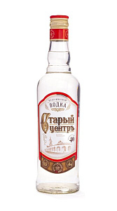 Водка Старый центръ Классическая 40% 0.5л