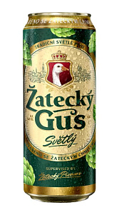 Пиво Zatecky Gus светлое 4.6% 450мл
