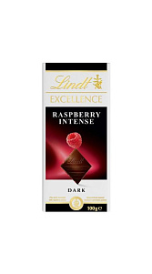 Шоколад темный Lindt Excellence с малиной 100г