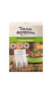 Греча Теплые традиции 5пак 400г