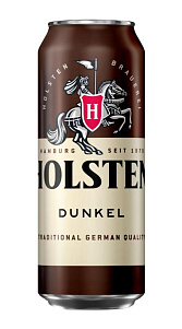 Пиво Holsten тёмное пастеризованное 4,6% 0,45л