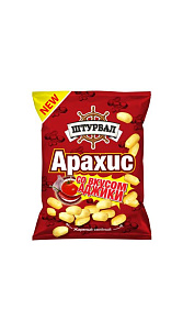 Арахис Штурвал жареный со вкусом аджики 50г