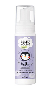 Мусс для лица Вelita Young Skin очищающий эксперт матовости кожи 175мл
