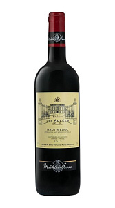 Вино Chateau Senilhac, Les Allees, Haut-Medoc AOC красное сухое 13% 0,75л