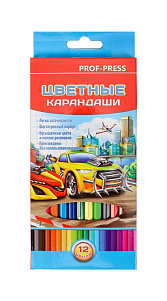 Карандаши Prof-Press Цветные 12цв 