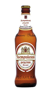 Пиво Австрийский рецепт белое пшеничное 4.2% 450мл
