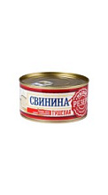 Свинина Мясной резерв тушеная высший сорт ГОСТ 325г