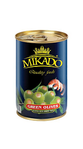 Оливки Mikado с креветкой 300мл