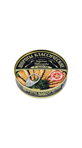 Шпроты Вкусные консервы Классические в масле 160г