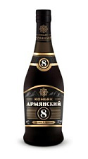 Коньяк Армянский 8 лет 40% 0.5л