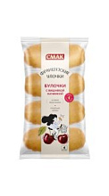 Булочки Французские улочки с вишневой начинкой 160г