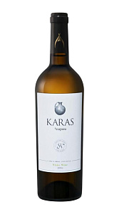 Вино Karas белое сухое 14% 0.75л