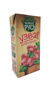 Узвар Великая Русь боярышник 1л
