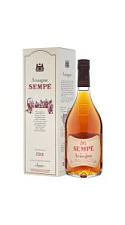 Арманьяк Armagnac Sempe, Fine Armagnac, в подарочной упаковке, 40% 0.7л