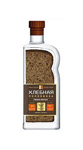 Водка Хлебная половинка Ржаная особая 40% 0.45л