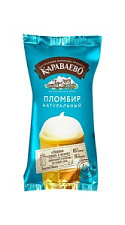 Мороженое пломбир Караваево в вафельном стаканчике 15% 70г