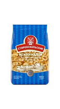 Макаронные изделия Старооскольские Рожки 400г