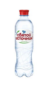 Вода Святой Источник газированная 0.5л