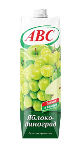 Нектар АВС Яблоко-виноград 1л