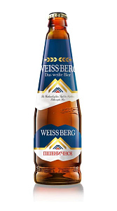Пиво Weiss Berg Пшеничное нефильтрованное 440мл