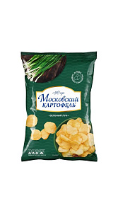 Чипсы картофельные Московский Картофель Зеленый лук 70г