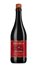 Вино игристое безалкогольное Stella Bella, Diverso Rosso красное сладкое 0,5% 0,75л