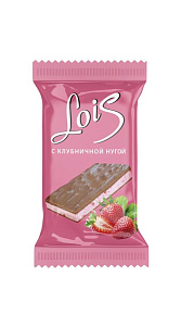 Конфеты Lois с клубничной нугой 1кг