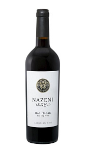 Вино Nazeni Haghtanak столовое красное сух.12-14% 0.75л