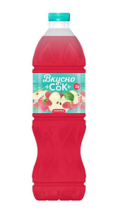 Напиток сокосодержащий ВкусноСок Яблочно-малиновый 2л