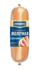 Колбаса Молочная по-стародворски вареная 400г