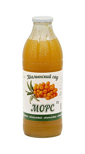 Морс Хвалынский сад Облепиховый пастеризованный 1л