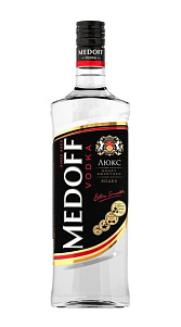 Водка Medoff Люкс 40% 0.7л