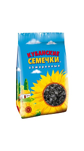 Семена подсолнечника Кубанские семечки обжаренные 300г