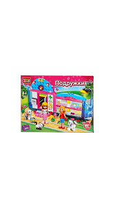 Конструктор Город Мастеров ветеринарная клиника с фигурками