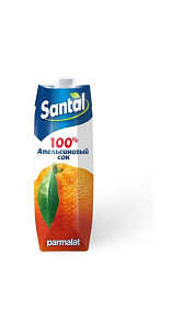 Сок Santal Апельсиновый 1л