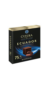 Шоколад Ozera Ecuador Ароматный и деликатный 75% 90г