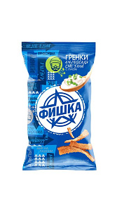 Гренки Фишка со вкусом альпийской сметаны и лука 120г 