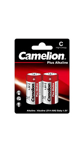 Батарейка Camelion Plus Alkaline LR14 1.5В 2шт 