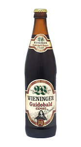 Пиво Wieninger, Guidobald Export Dunkel темное непастеризованное фильтрованное 5% 0,5л