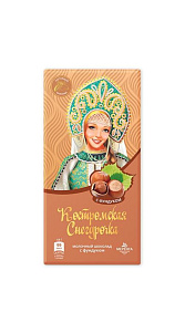 Шоколад молочный Костромская Снегурочка с фундуком 90г