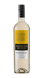 Вино Espiritu de Chile Gewurztraminer белое сух 12.5% 0.75л