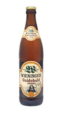 Пиво Wieninger, Guidobald Export Hell светлое непастеризованное фильтрованное 5,3% 0,5л