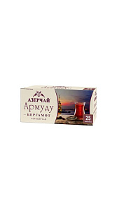 Чай черный Азерчай Армуду Бергамот 25пак