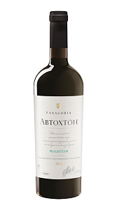 Вино Fanagoria Автохтон Ркацители белое сухое кр12,5% 0,75л.