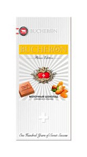 Шоколад Bucheron Blanc Edition молочный с изюмом и орехами 85г