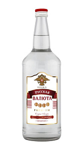 Водка Русская Валюта 38% 1л