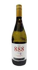 Вино 888 Chardonnay белое полусладкое, 12,5% 0,75л