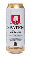 Пиво Spaten Munchen светлое 5.2% 0.5л