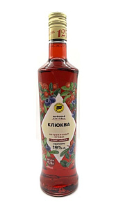Настойка сладкая Шуйская, Клюква, 19% 0,5л